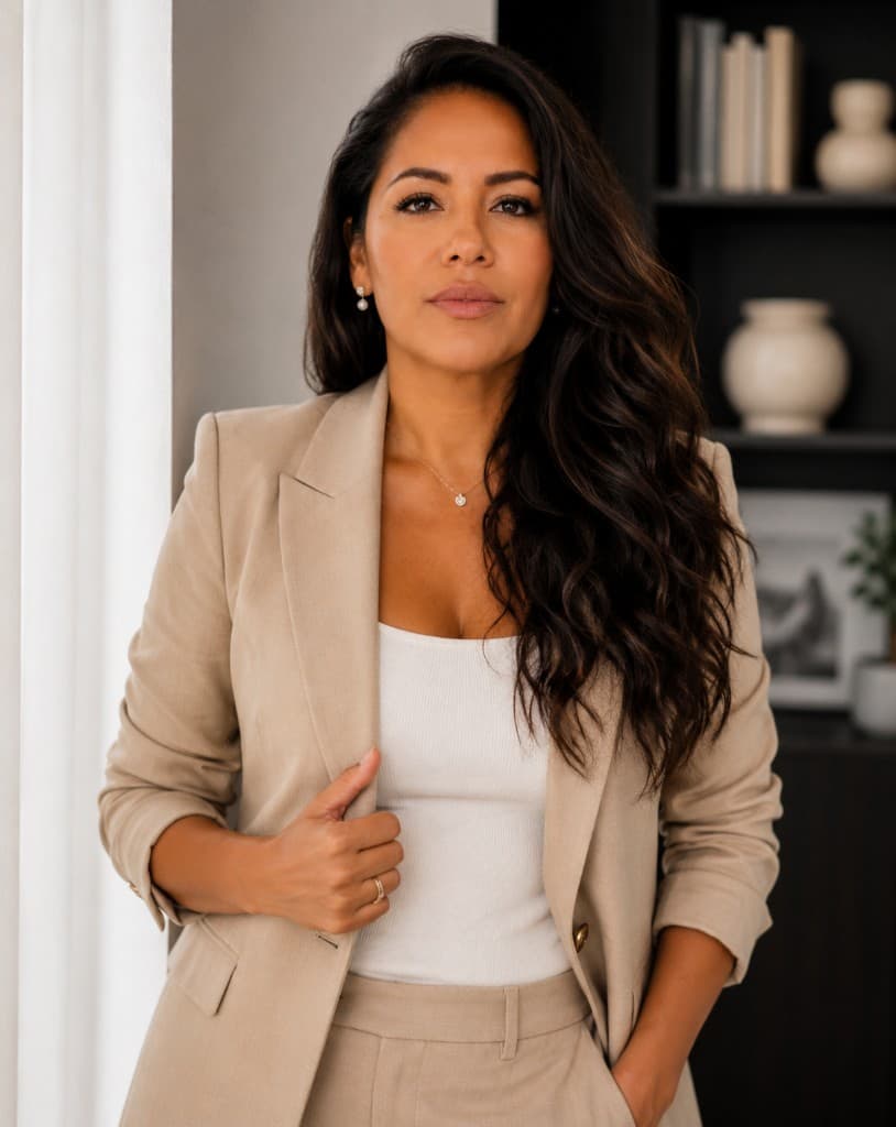 Professionellt porträtt av Claudia Luna, grundare av Claudia Luna Consulting